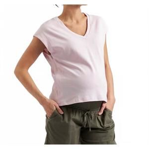 NEW RIPE marly zip nursing tee in peony